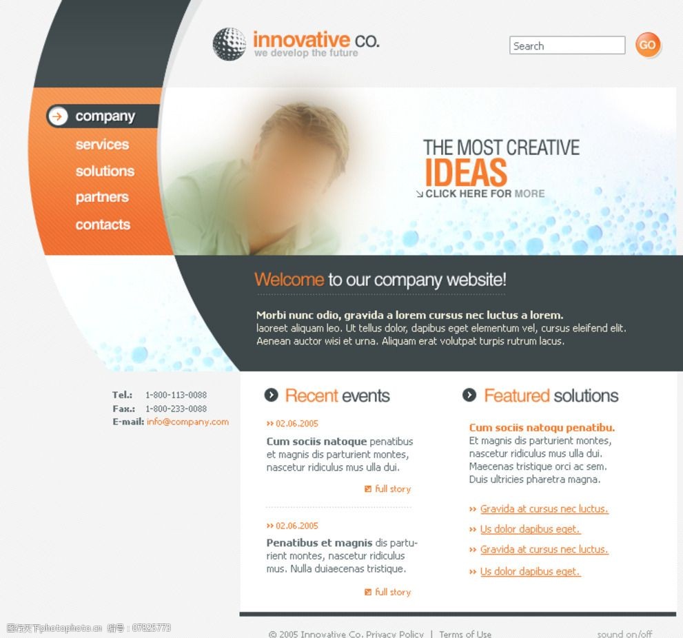 國(guó)外網(wǎng)頁(yè)設(shè)計(jì)效果圖 現(xiàn)代網(wǎng)站設(shè)計(jì)的視覺趨勢(shì)與靈感來源